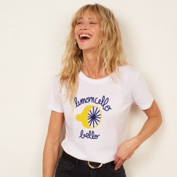 T-Shirt Blanc Limoncello