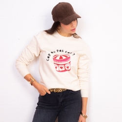 Sweat Crème Jeux d'Enfant