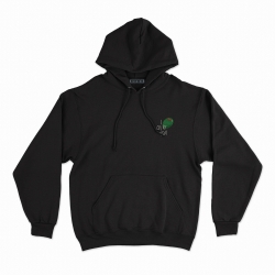sweat capuche noir homme i olive you Faubourg 54