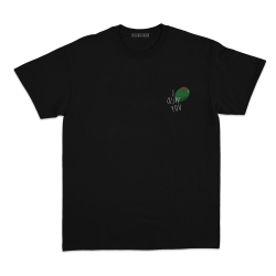 t-shirt noir homme i olive you Faubourg 54