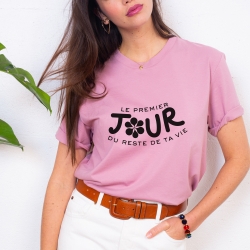 T-shirt Rose Le Premier Jour