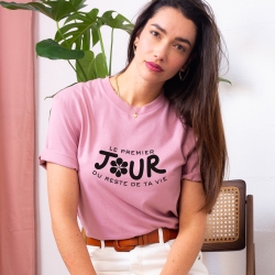 T-shirt Rose Le Premier Jour