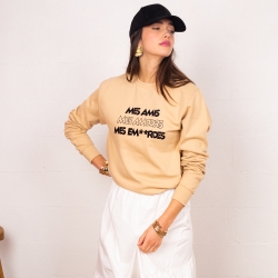 Sweat Nude Mes Amis Mes Amours by LesFutiles