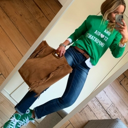 Sweat Vert Storia Importante by LesFutiles