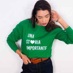 Sweat Vert Storia Importante by LesFutiles