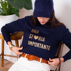 Sweat Navy Storia Importante