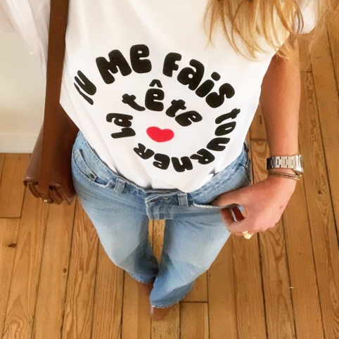 T-shirt Mon Tourbillon à Moi - Les Futiles collection NOSTALGIA