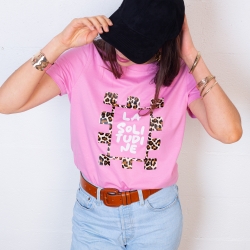 T-shirt Rose La Solitudine