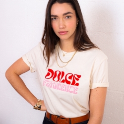 T-shirt Crème Dolce Farniente