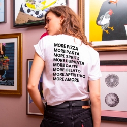 T-Shirt Blanc More is More