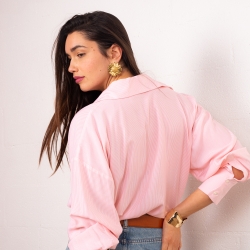 Chemise Delfina Rose