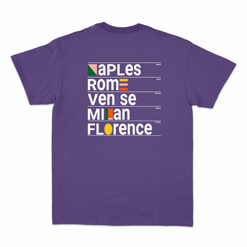 T-Shirt Villes Italiennes