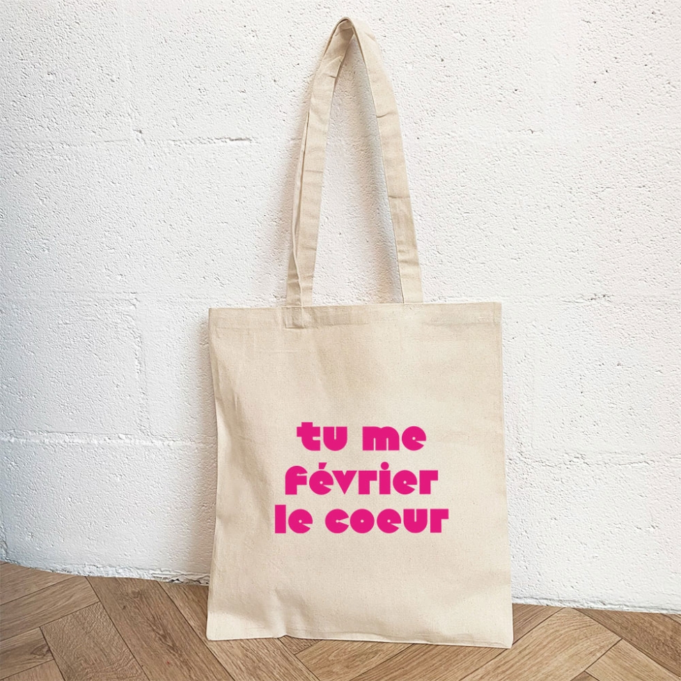 Tote Bag Tu Me Février FAUBOURG54