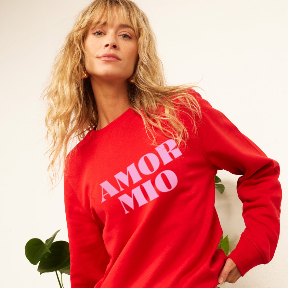 Sweat Rouge Amor Mio