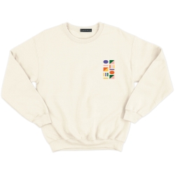 sweat creme Ville Françaises homme