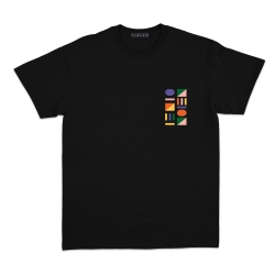 t-shirt noir ville françaises homme