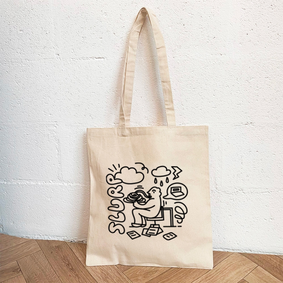 Tote Bag Monsieur Spaghetti