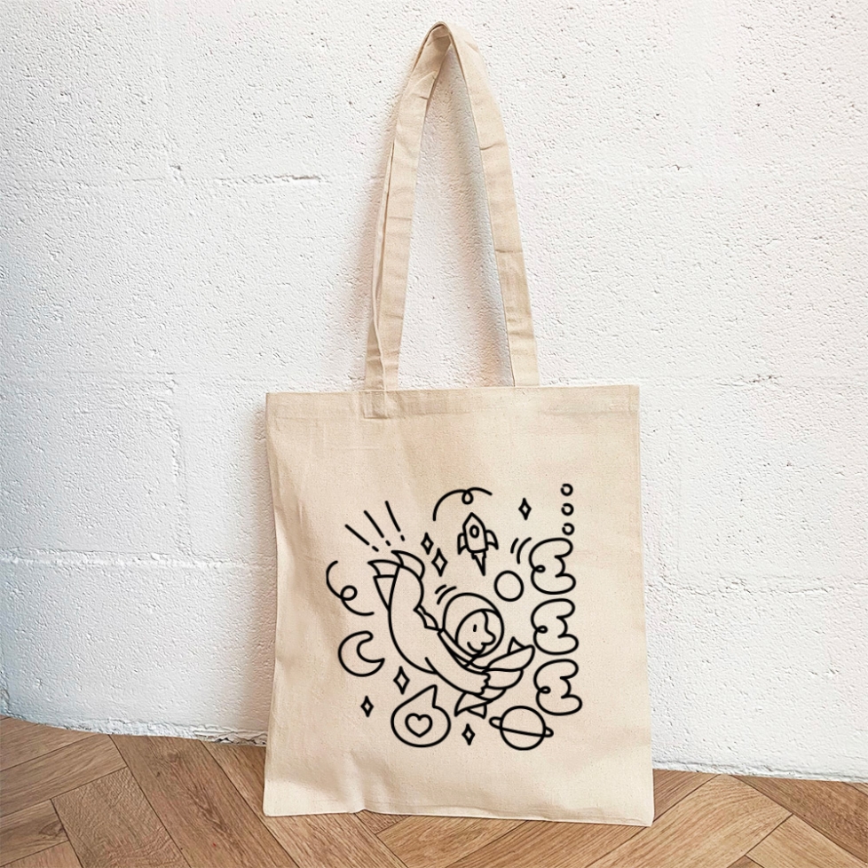 Tote Bag Monsieur Fusilli