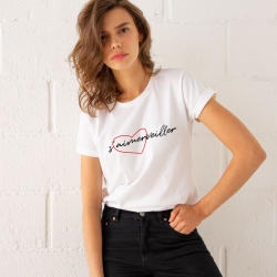 T-shirt Blanc S'aimerveiller