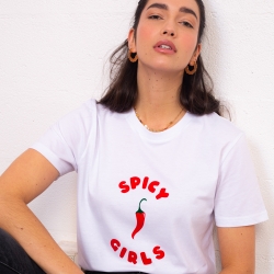 T-shirt Blanc Spicy Girls