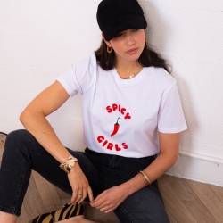 T-shirt Blanc Spicy Girls