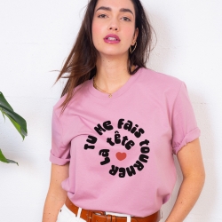 T-shirt Rose Mon Tourbillon à Moi