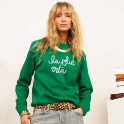 Sweat Vert Dolce Vita by LesFutiles