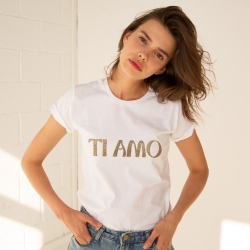 T-Shirt Ti Amo Glitter