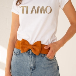 T-Shirt Ti Amo Glitter
