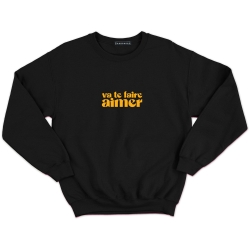 sweat noir va te faire aimer