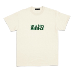t-shirt creme va te faire aimer