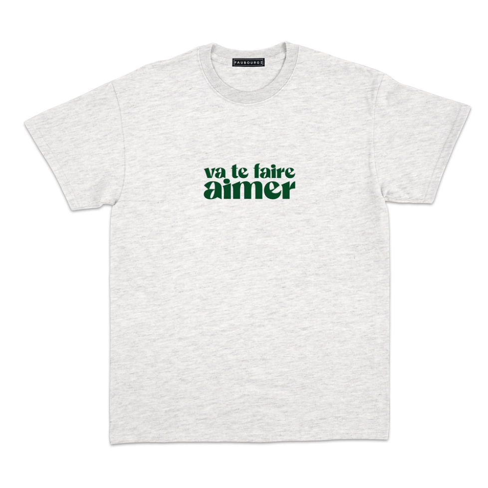 t-shirt gris va te faire aimer
