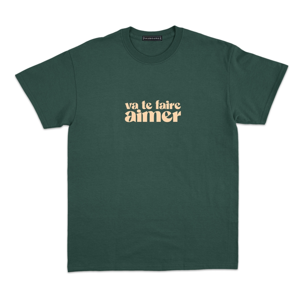 t-shirt vert va te faire aimer