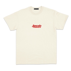 T-Shirt crème Fanculo L'amore FAUBOURG 54 HOMME T-Shirt crème Fanculo L'amore FAUBOURG 54 HOMME