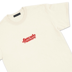 T-Shirt crème Fanculo L'amore FAUBOURG 54 HOMME T-Shirt crème Fanculo L'amore FAUBOURG 54 HOMME