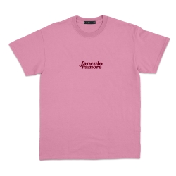 T-Shirt rose Fanculo L'amore FAUBOURG 54 HOMME