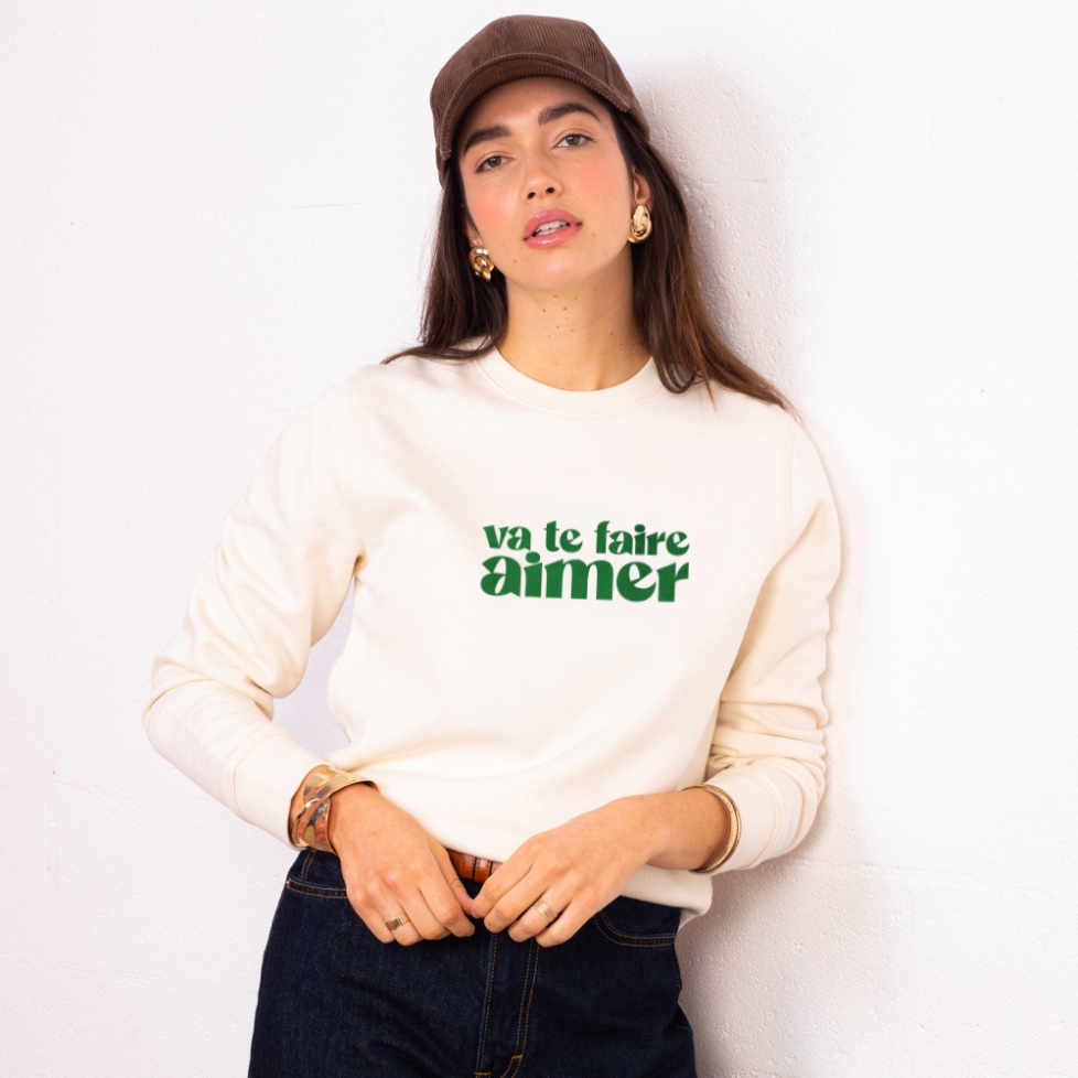 Sweat Va Te Faire Aimer FAUBOURG54 FEMME