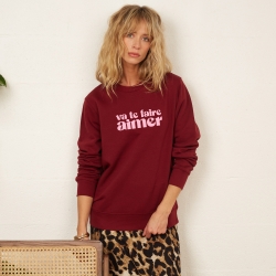 Sweat Va Te Faire Aimer FAUBOURG54 FEMME