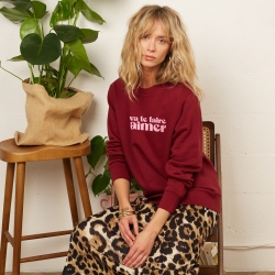 Sweat Va Te Faire Aimer FAUBOURG54 FEMME