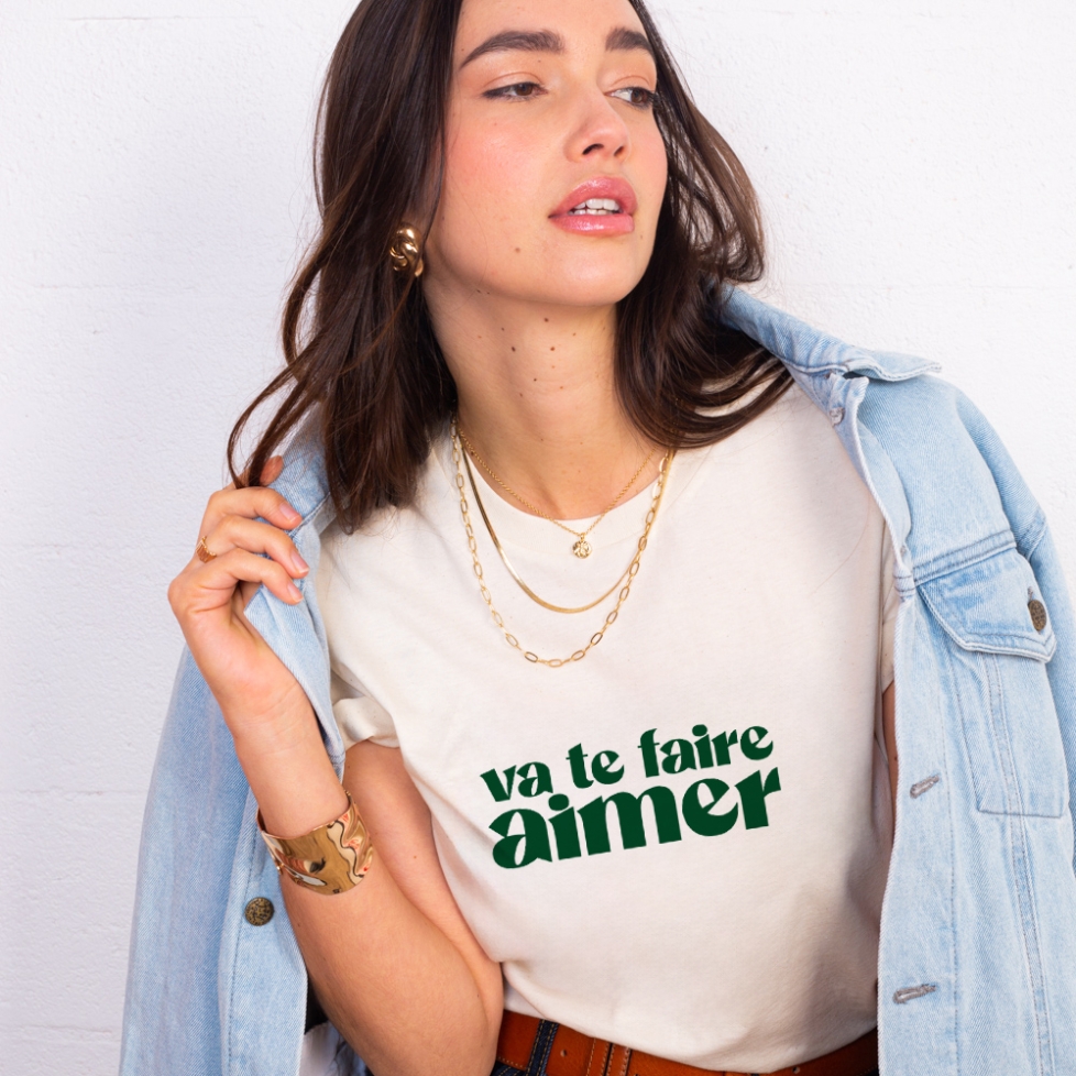 T-Shirt Va Te Faire Aimer FAUBOURG54 FEMME