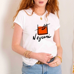 T-shirt Blanc Negroni