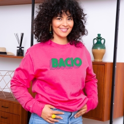 Sweat fuchsia Bacio