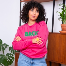 Sweat fuchsia Bacio
