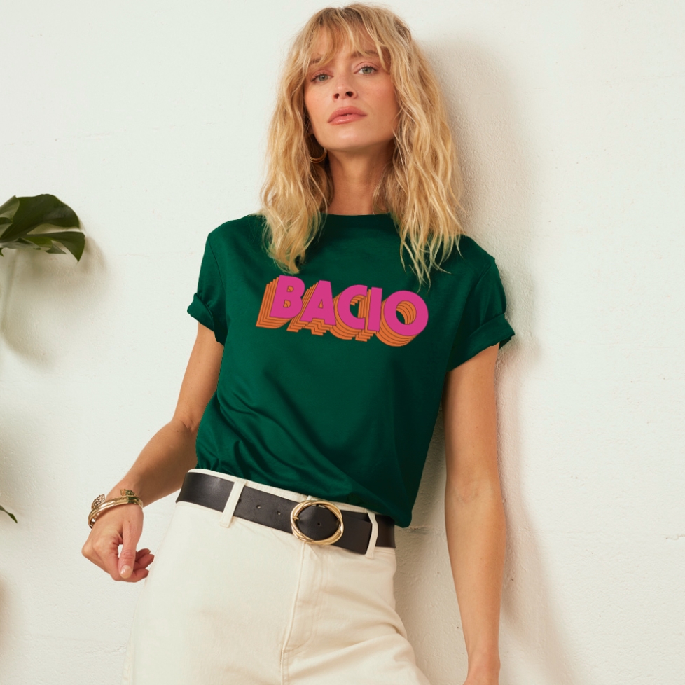 t-shirt bacio