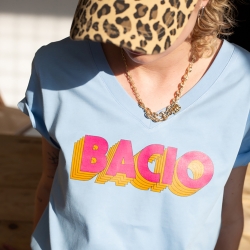 T-shirt Col V Bacio