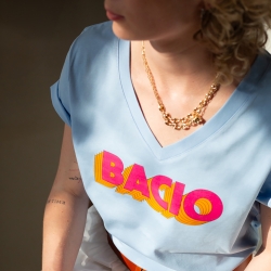 T-shirt Col V Bacio
