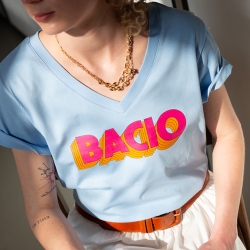 T-shirt Col V Bacio