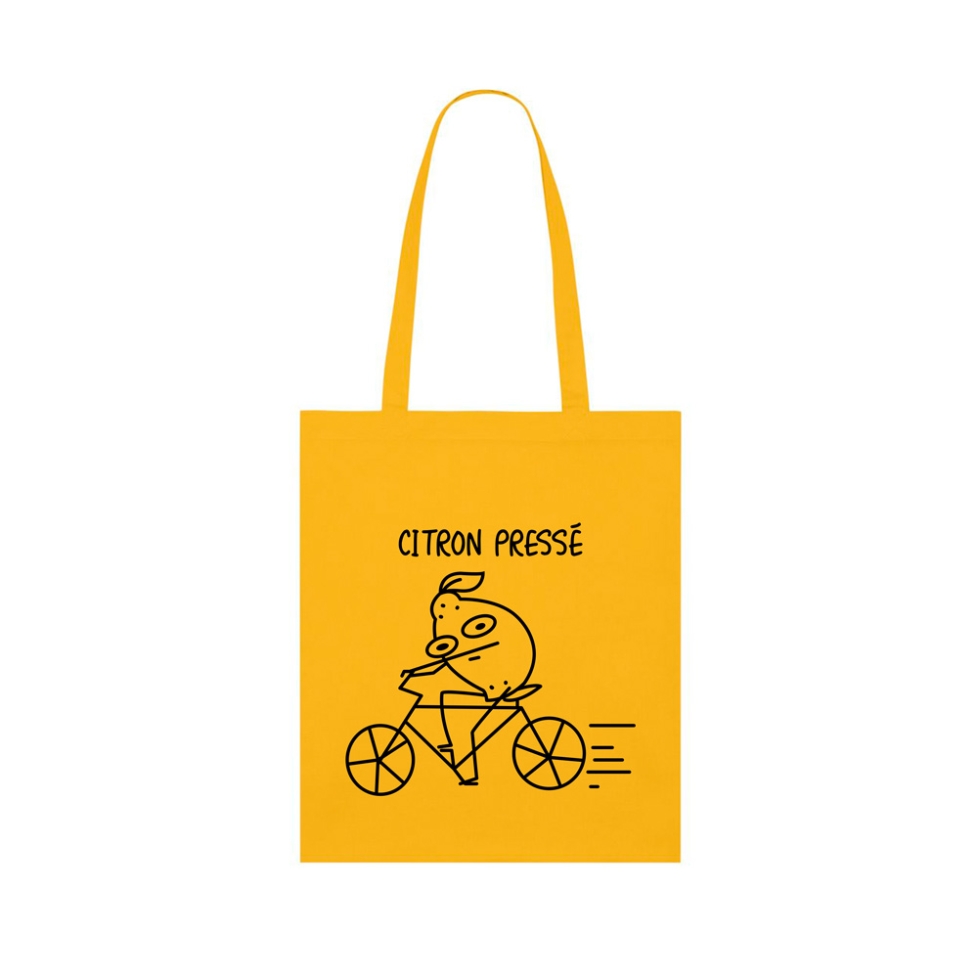 Tote bag citron