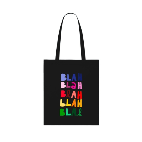 Tote Bag Blah Blah