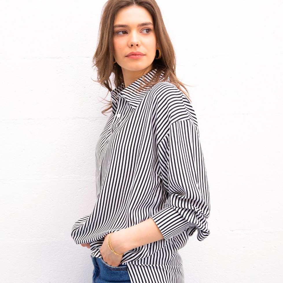 Chemise Delfina Noire